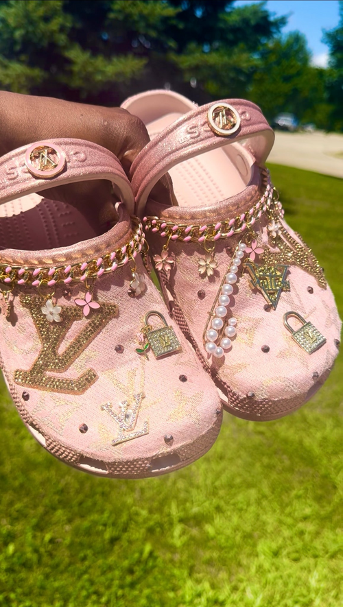 Rose Gold Pinkies Clog