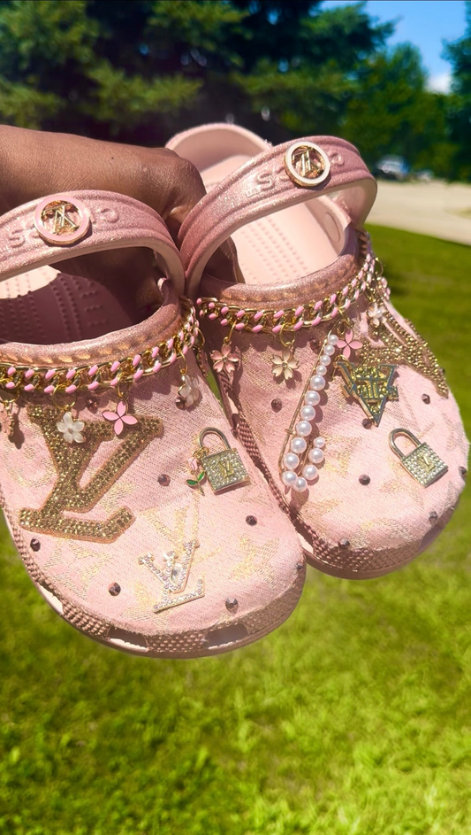 Rose Gold Pinkies Clog