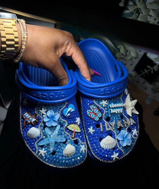 Ocean Dream Crystal Clogs