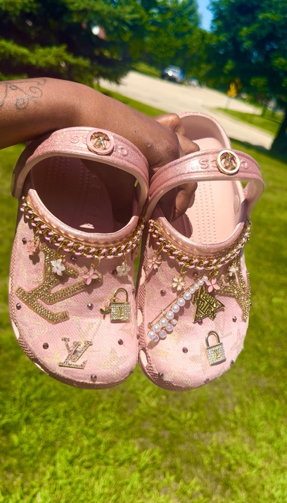 Rose Gold Pinkies Clog