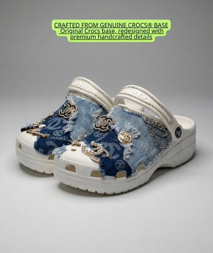 ICY CC DENIM CROCS