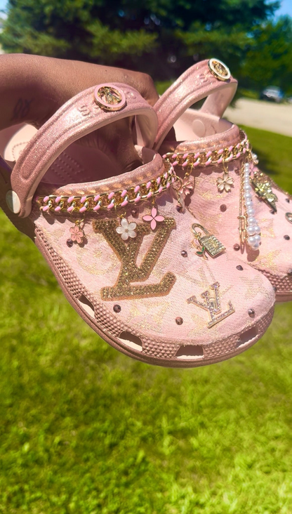 Rose Gold Pinkies Clog