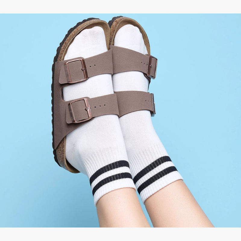 BKS Two-Strap Recovery Slide Sandals - Arizona