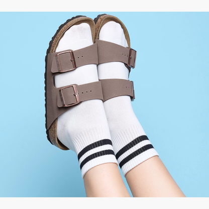 BKS Two-Strap Recovery Slide Sandals - Arizona