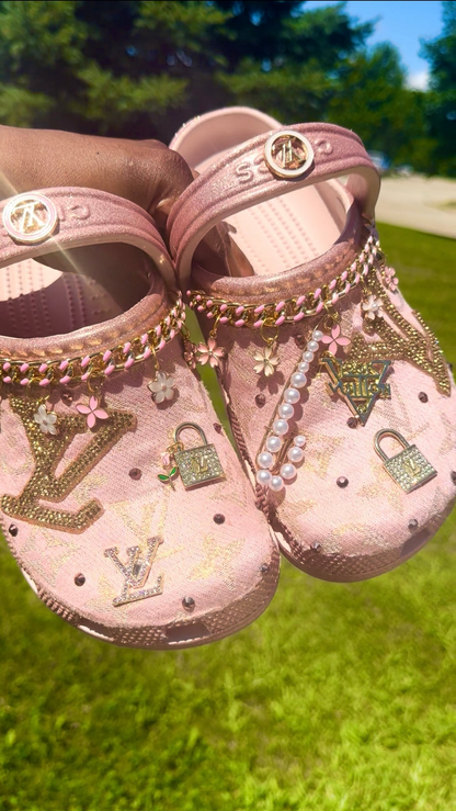 Rose Gold Pinkies Clog