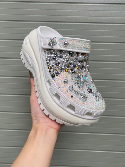 Women’s Butterfly Bling & Pearl Dream Clogs