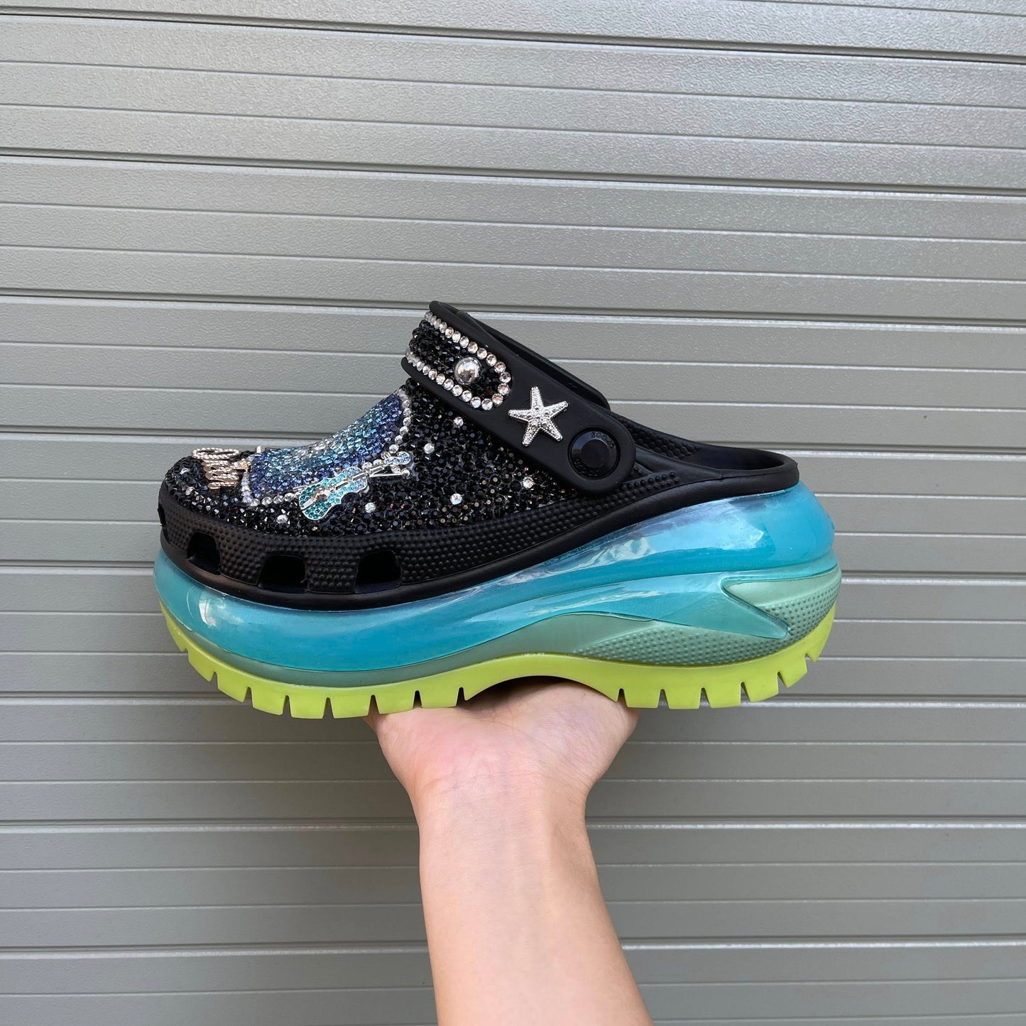 Women’s Heart Bling & Charm Omega Clogs