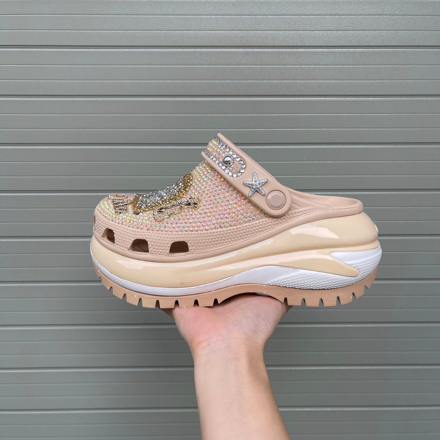 Women’s Heart Bling & Charm Omega Clogs