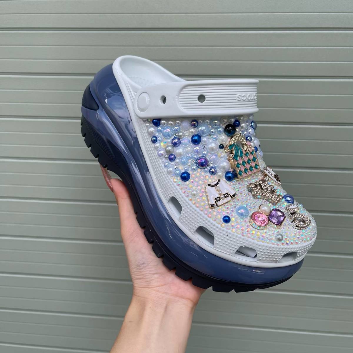 Women’s Butterfly Bling & Pearl Dream Clogs