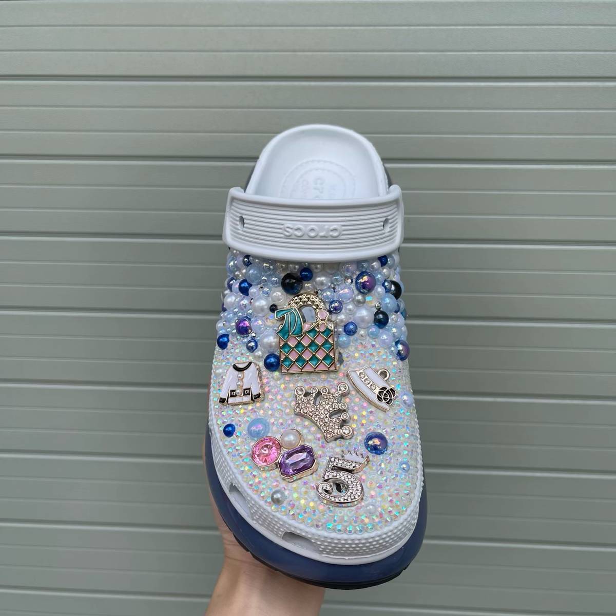 Women’s Butterfly Bling & Pearl Dream Clogs