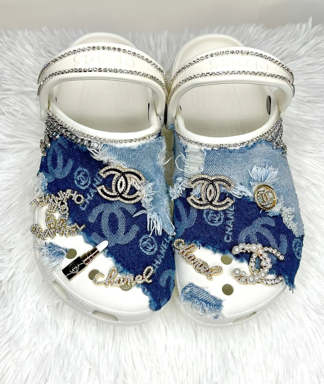 ICY CC DENIM CROCS