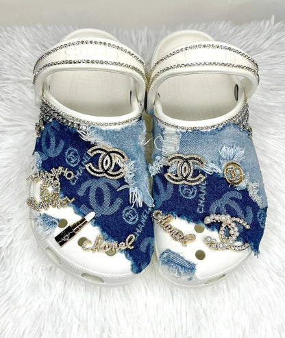 ICY CC DENIM CROCS