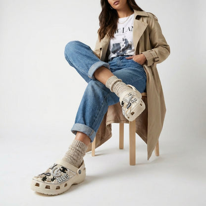 Luxe Logo Bling Custom Clogs
