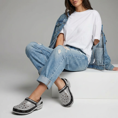 Crystal Ice Bling Custom Clogs