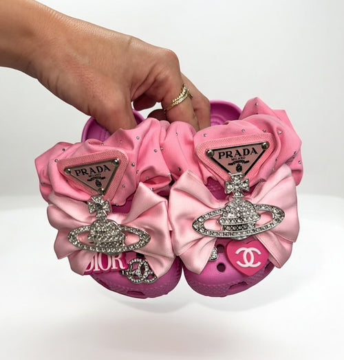 Little Miss Luxe Charm Clogs For Kids