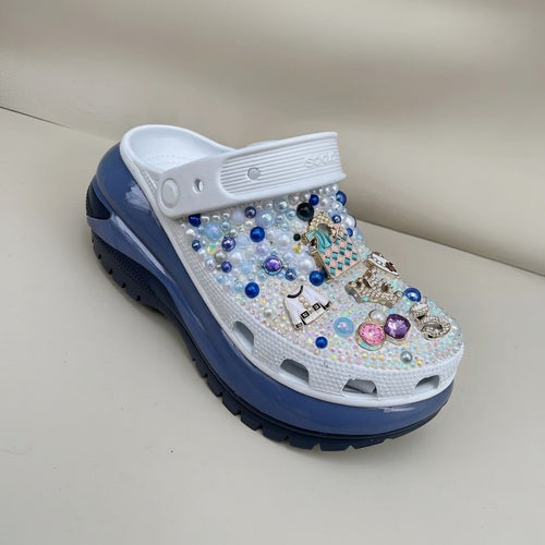 Women’s Butterfly Bling & Pearl Dream Clogs
